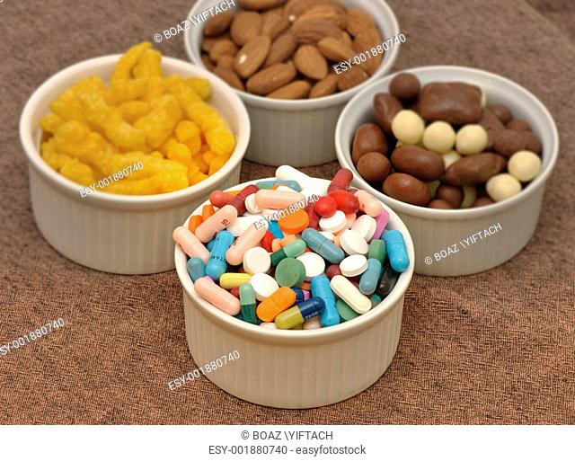 Snack pills