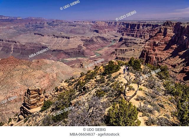 The USA, Arizona, Grand canyon National Park, South Rim, Desert View