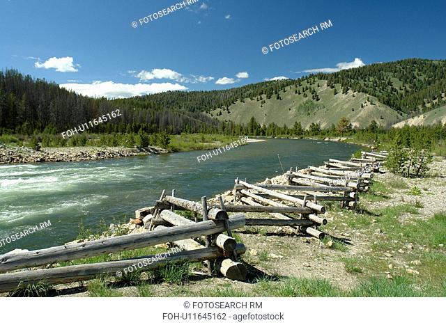 Stanley, ID, Idaho, Salmon River, Sawtooth National Recreation Area, Sawtooth National Forest