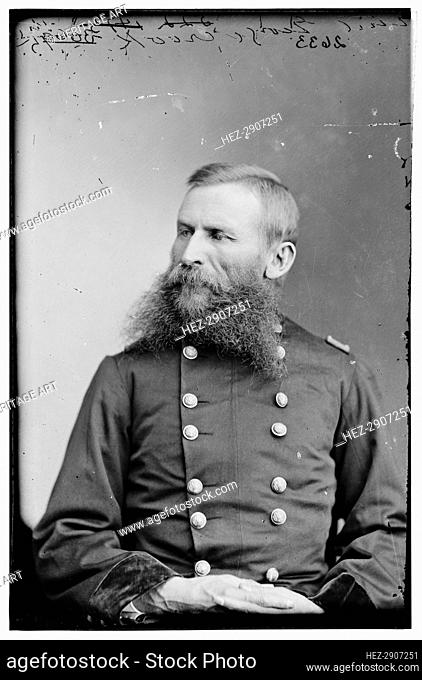 General George Crook, US Army, between 1870 and 1880. Creator: Unknown