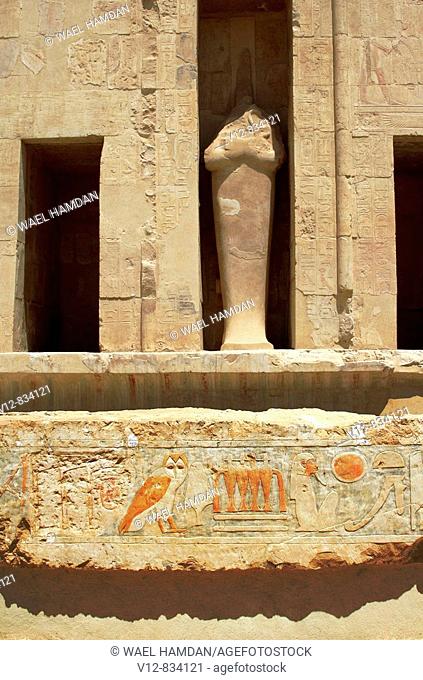 Temple of Queen Hatshepsut Deir el-Bahri, luxor Thebes, Egypt