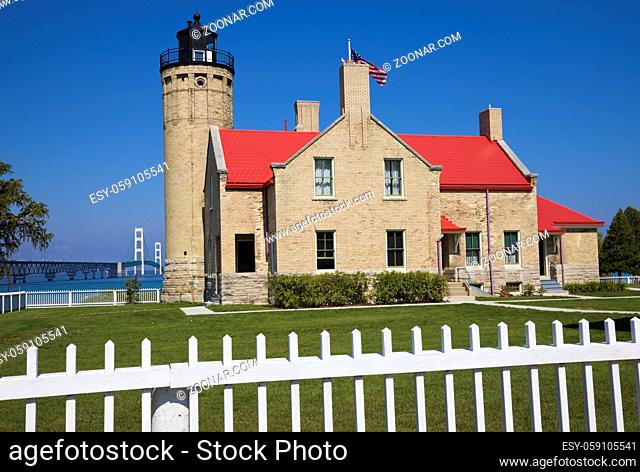 Mackinac Point Lighthouse, Michigan, USA