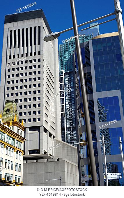 buildings on Elizabeth Street, Sydney