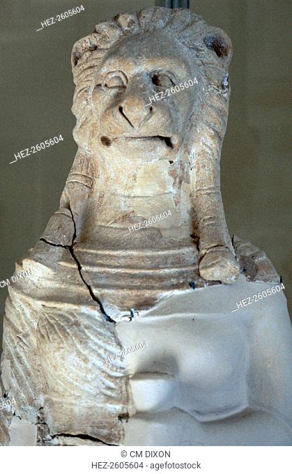 Punic lion-headed God from Carthage, now at Bardo Museum in Tunis