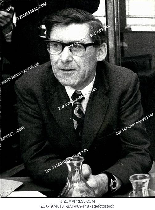 Jan. 01, 1974 - Labour accuse McGahey: Mick McGahey, the Communist vice-president of the National Union of Mineworkers, was today publicly disowned and...