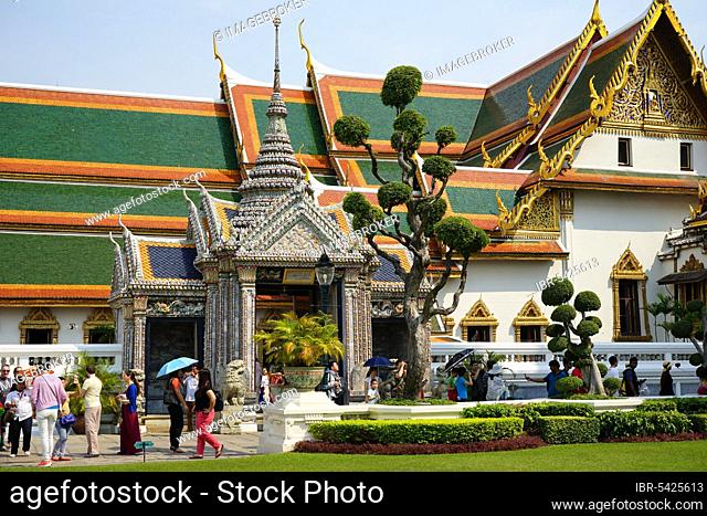 Phra Thinang Amarin Winitchai, Middle Court, Bangkok Grand Royal Palace, Grand Palace, Phra Nakhon District, Bangkok, Thailand, Asia