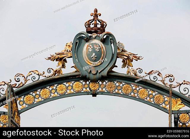 Entrance gate - Les Invalides complex, Paris France