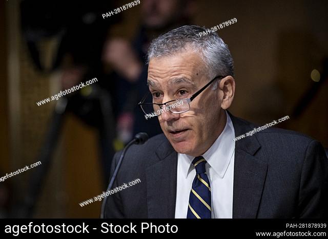 Philip S. Goldberg appears before a Senate Committee on Foreign Relations hearing for his nomination to be Ambassador to the Republic of Korea