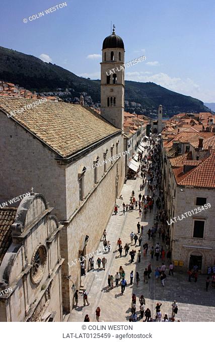 The Franciscan Monastery is one of the important Renaissance buildings in the city of Dubrovnik