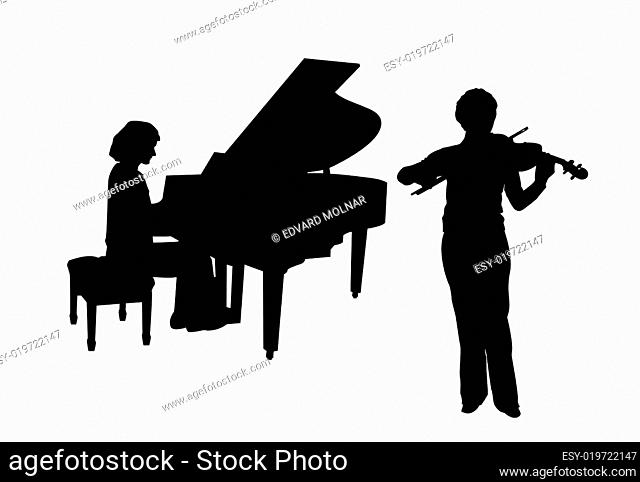 Concerto for piano and violin