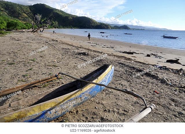 Dili (East Timor): beach near Areia Branca