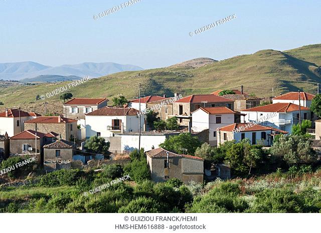 Greece, Lemnos Island, the village of Dafni
