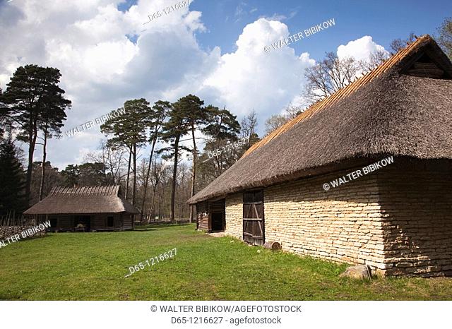 Estonia, Tallinn, Rocca Al Mare village, Estonian Open Air Museum, old farmhouse