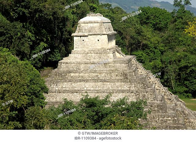 Palenque, UNESCO World Heritage Site, Templo del Conde, Temple of the Count, Yucatan, Mexico