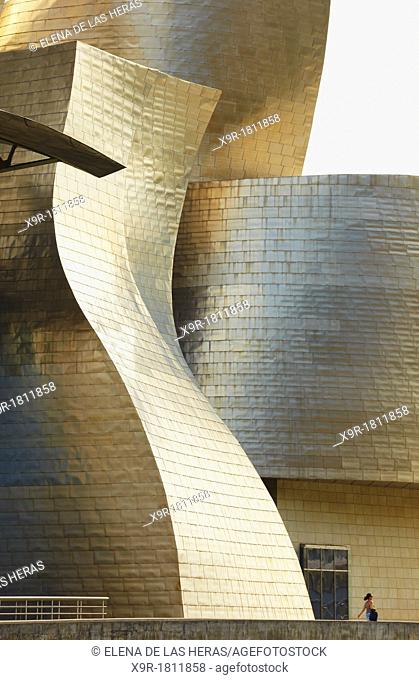 The Guggenheim Museum Bilbao  Biscay  Basque Country  Spain