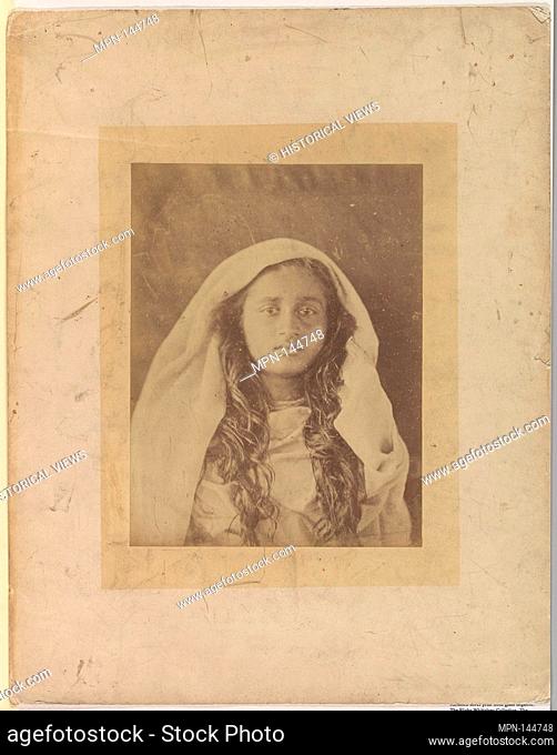 Ceylonese Woman. Artist: Julia Margaret Cameron (British (born India), Calcutta 1815-1879 Kalutara, Ceylon); Date: 1875-79; Medium: Albumen silver print from...