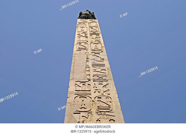 Obelisk of Montecitorio, Solare, Piazza Montecitorio, Rome, Lazio, Italy, Europe