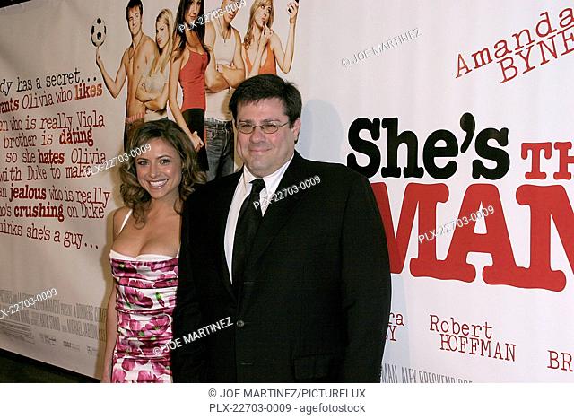 She's the Man (Premiere) Christine Lakin, Andy Fickman 03-08-2006 / Mann Village Theater / Westwood, CA / Dream Works Pictures / Photo by Joe Martinez