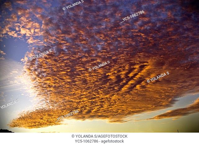 Cloud, Calahonda, Mijas. Costa del Sol, Malaga province, Andalusia, Spain