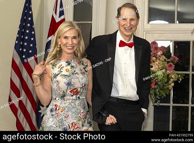 United States Senator Ron Wyden (Democrat of Oregon) and Nancy Wyden arrive for the State Dinner honoring Prime Minister Anthony Albanese of Australia and Jodie...
