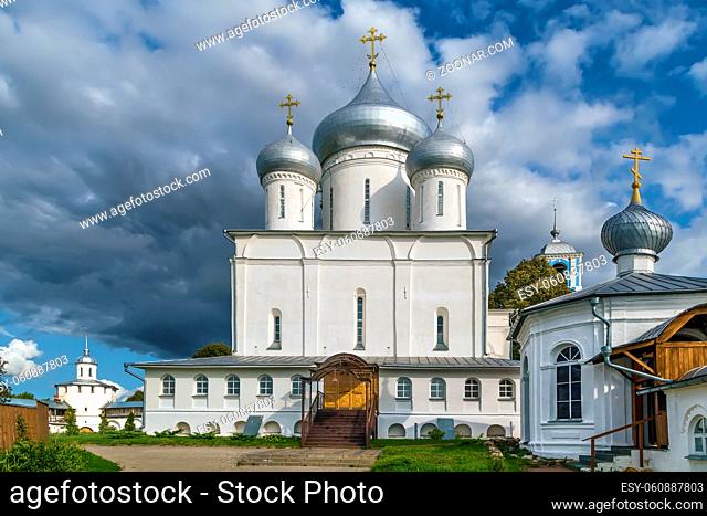 Nikitsky cathedral in Nikitsky Monastery near Pereslavl-Zalessky, Russia