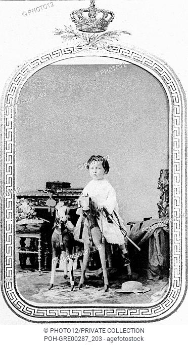 Imperial Prince Napoleon, Eugene Louis Napoleon  (1856-1879)  Son of Napoleon III (1808-1873) and the Spanish Countess Eugenia of Montijo (1826-1920)