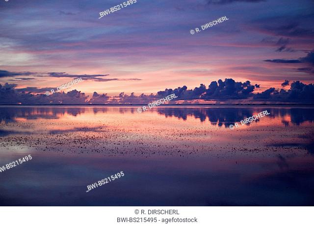 Sunset at Palau, Federated States of Micronesia, Palau