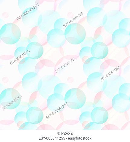 Pattern of color bubbles - seamless texture