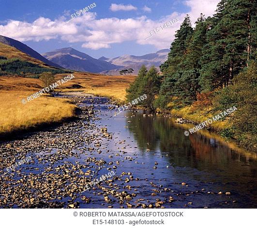The Black Mount, Inveroran. Highlands, Scotland, UK