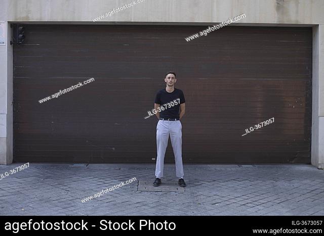 Enric Auquer poses for a portrait session Madrid 27/08/2019