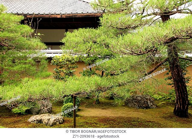 Japan, Kyoto, Daitokuji Temple, garden,