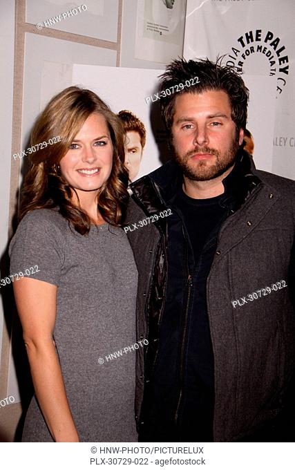 James Roday, Maggie Lawson 11/29/10, Psych: A Twin Peaks Gathering The Paley Center for Media in Los Angeles, Beverly Hills Ph: Izumi Hasegawa/HollywoodNewsWire
