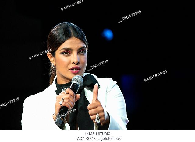 Priyanka Chopra attends Beautycon Los Angeles 2019 at Los Angeles Convention Center on August 10, 2019 in Los Angeles, California