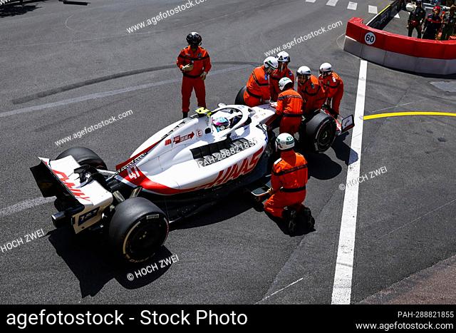 #47 Mick Schumacher (DEU, Haas F1 Team), F1 Grand Prix of Monaco at Circuit de Monaco on May 27, 2022 in Monte-Carlo, Monaco. (Photo by HIGH TWO)