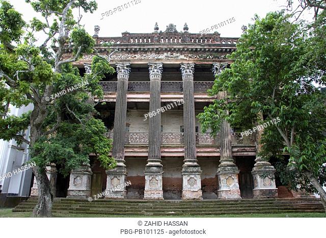 The Baliati Zamindar Palace, a 19th century palace, of the Shah family, in Baliati, Manikganj, Bangladesh August 1, 2008