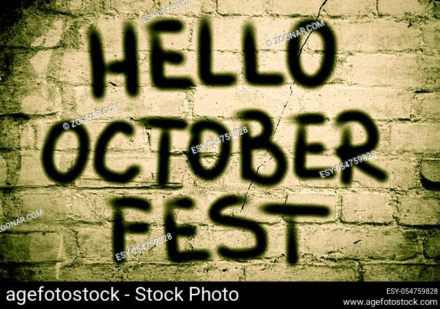 Hello October Fest Concept