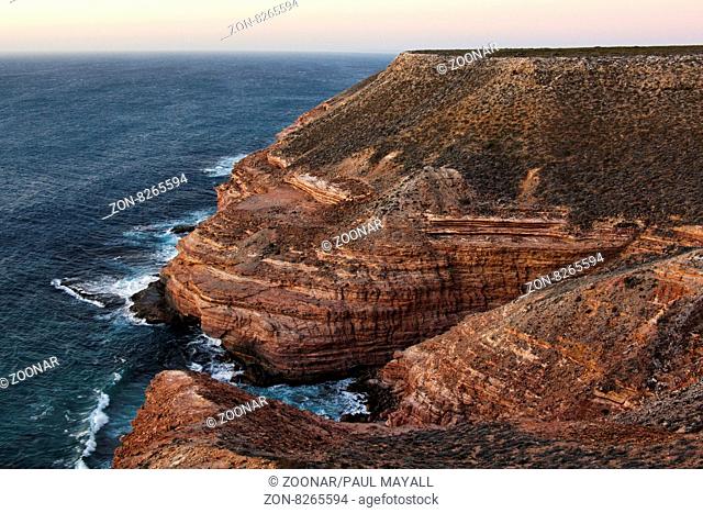 Red Bluff coastal cliffs, Kalbarri Western Australia