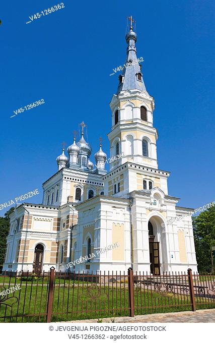 Stamerienas Sveta Nevas Knaza Aleksandra Baznica, Orthodox Church of St Alexander Nevsky, Stameriena, Gulbene Municipality, Vidzeme, Latvia