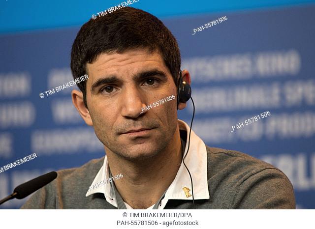 Actor Cuzin Toma attends during the press conference of the film 'Aferim!' at the 65th Berlinal Film Festival in Berlin, Germany, 11 February 2015