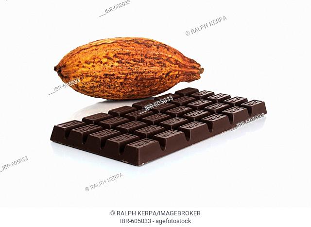 Chocolate and cocoa fruit