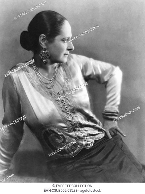 Helena Rubenstein in 1930, the year her book, 'The Art of Feminine Beauty' was published. Photo by Maurice Goldberg. (CSU-2015-11-1271)