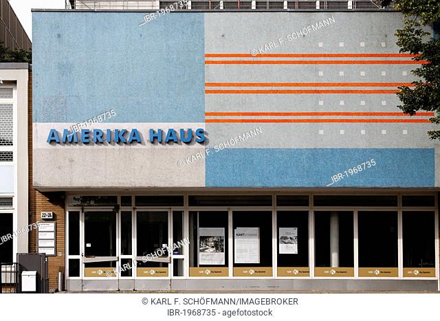 Amerika-Haus, architectural monument from the 1960's, former House of Culture and Information Service of the United States, Berlin, Germany, Europe
