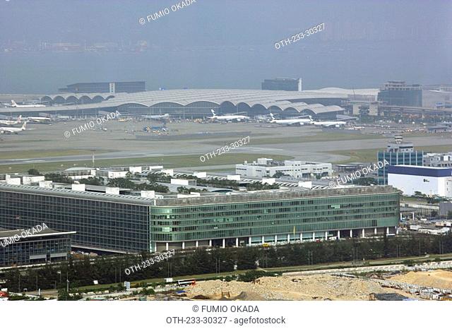 Hong Kong International Airport from Skyrail
