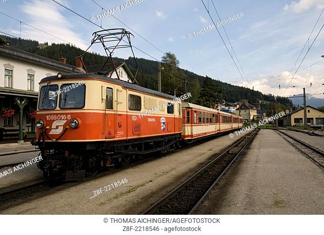 railway in Maria Zell, Styria, Austria
