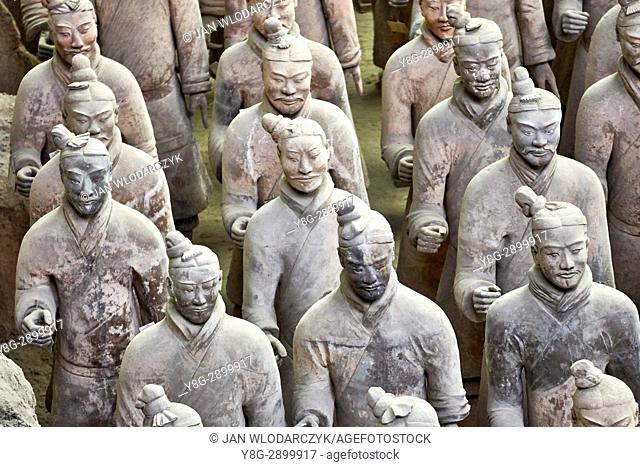 Warriors Terracotta Army, UNESCO, Xian, China