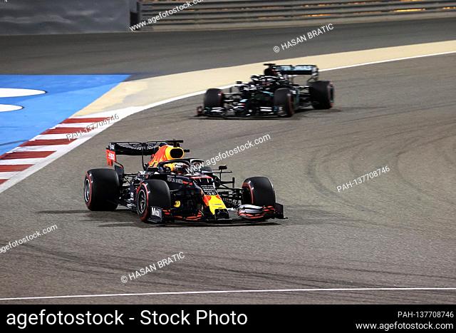 28.11.2020, Bahrain International Circuit, Sakhir, Formula 1 Gulf Air Bahrain Grand Prix 2020, in the picture Max Verstappen (NEL # 33)