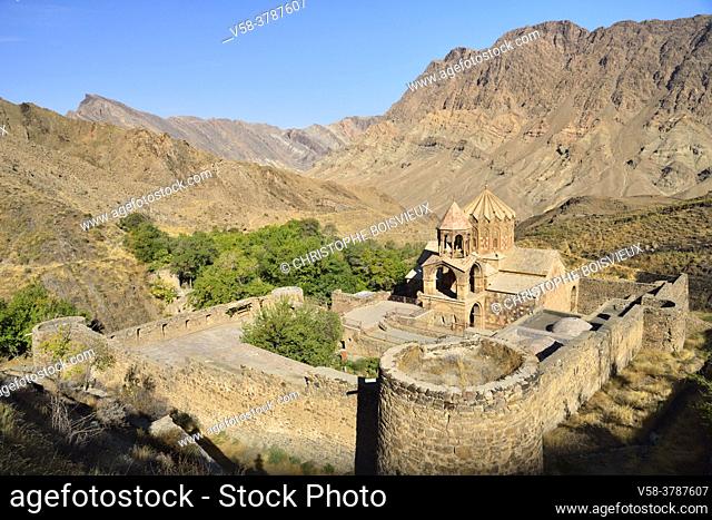 Iran, East Azerbaijan province, Jolfa region, Unesco World Heritage Site, Saint Stepanos monastery