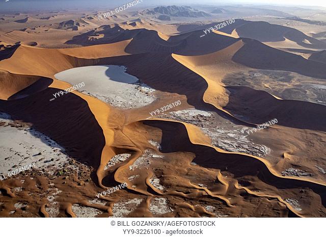 Aerial View of Deadvlei - Namib-Naukluft National Park, Namibia, Africa