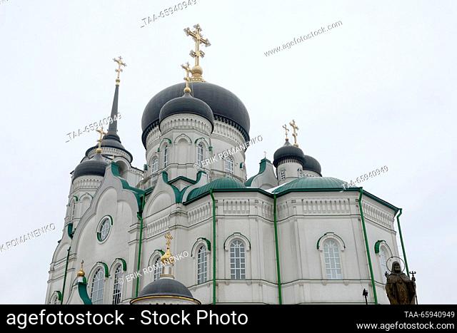RUSSIA, VORONEZH - DECEMBER 20, 2023: A view shows the Annunciation Cathedral. Erik Romanenko/TASS