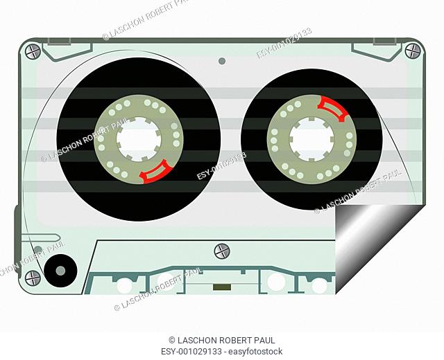audio tape label